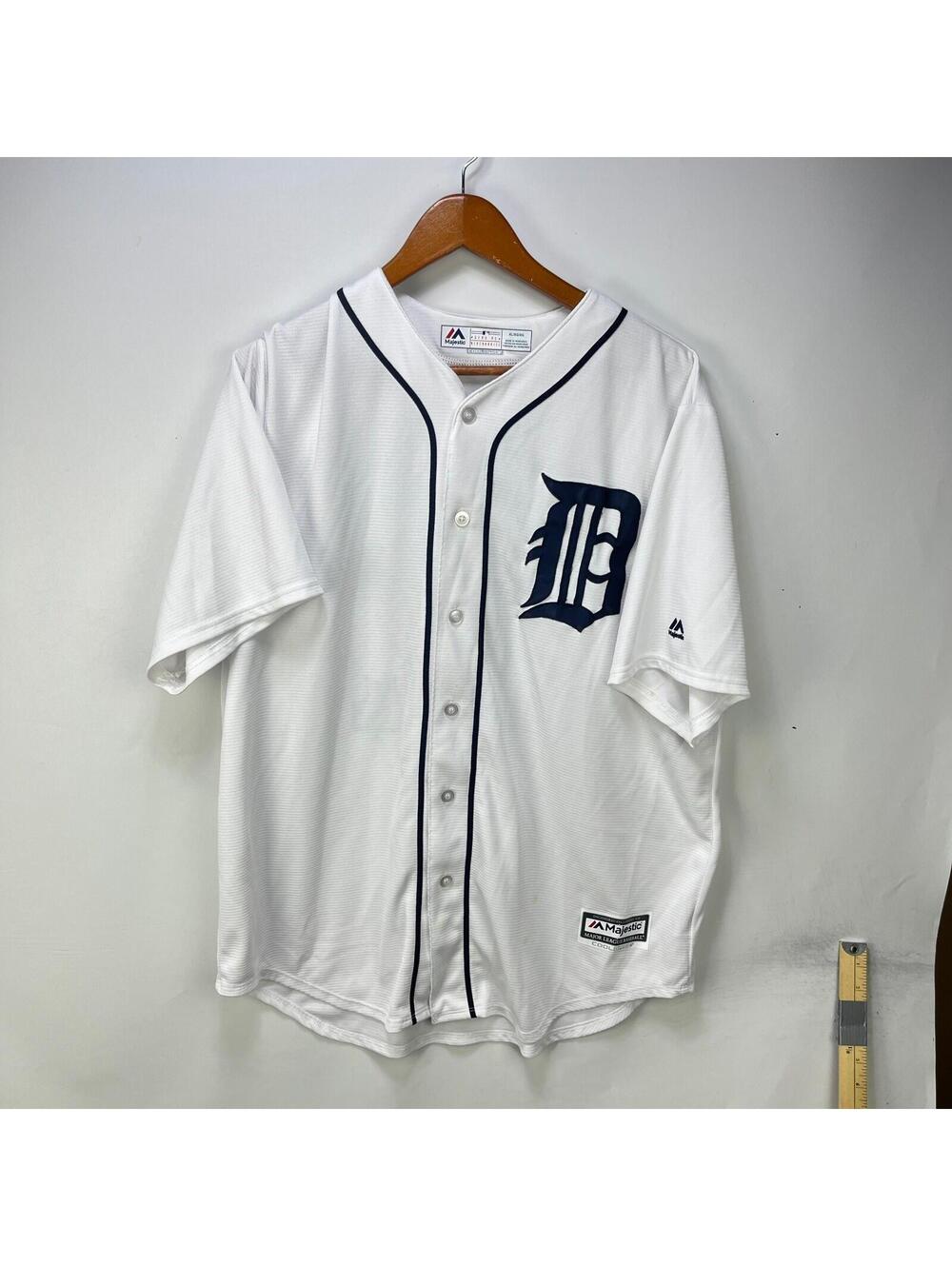 Majestic Detroit Tigers Miguel Cabrera 24 Home Jersey XL